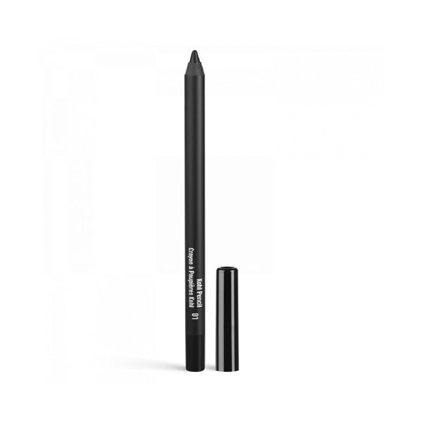 Inglot Kohl Pencil Eyeliner Soft Creamy Texture Black 01, 1.2 g