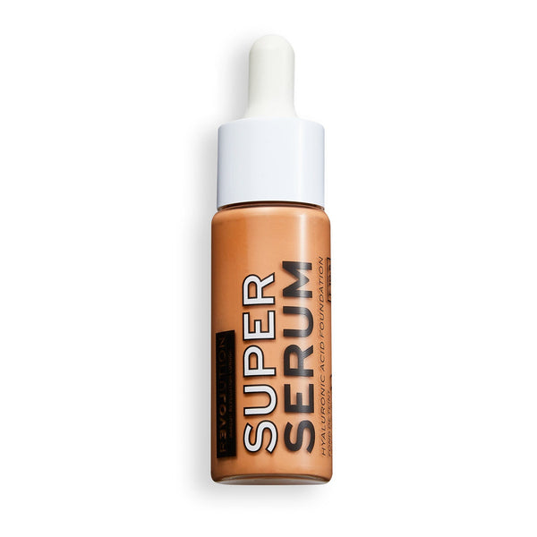 Makeup Revolution Relove Super Serum Foundation Liquid Hyaluronic Acid F10.5