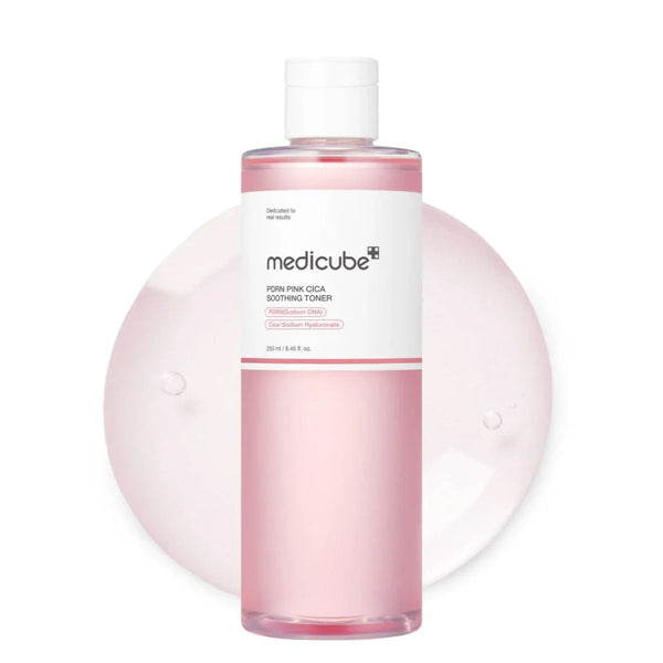 Medicube PDRN Pink Cica Soothing Toner Rose PDRN Peptides Niacinamide 250 ml