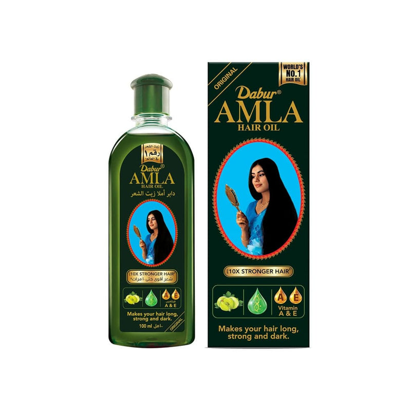Dabur Amla Hair Oil Nourishing Oil with Amla, Canola and Almond Oils 100ml