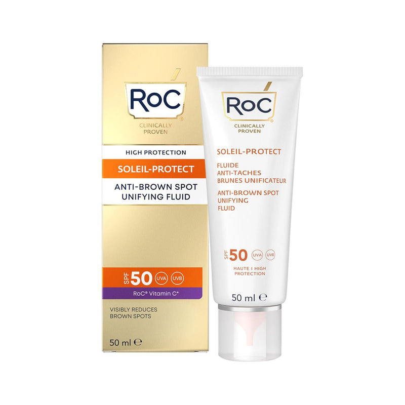 RoC Soleil-Protect SPF 50 Tinted Unifying Fluid Vitamin C 50 ml