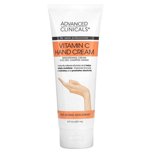 Advanced Clinicals Vitamin C Body & Hand Lotion Moisturizing Cream 237 ml