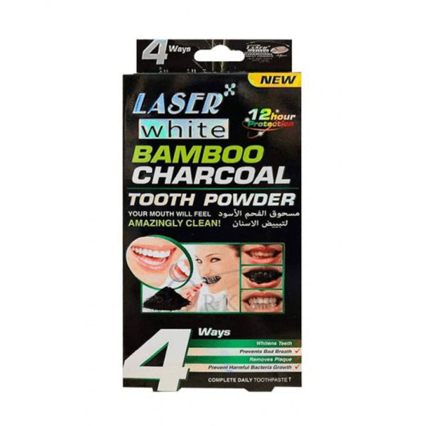 Laser Brightening Bamboo Charcoal Tooth Powder, Refreshing Formula, 20 g