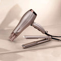 BaByliss Hair Dryer and Hair Straightener Golden Bundle, Ionic Tourmaline Ceramic Styling Set