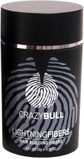 Crazy Bull Lightning Hair Fibers Plant-Derived Cellulose Medium Brown 0.78 oz