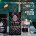 Crazy Bull Lightning Hair Fibers Plant-Derived Cellulose Medium Brown 0.78 oz