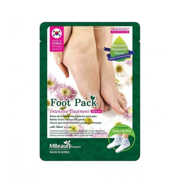 MBeauty Cosmetics Intensive Foot Care Socks Foot Pack Hydration Treatment