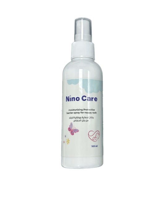 Nino Care Baby Skin Spray with Olive Oil and Zinc Oxide, 100 ml