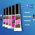 NYX The Brow Glue Eyebrow Gel Medium Brown, 1 Pc