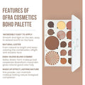 Ofra Pro Palette Highlighter Boho Warm Radiant Buildable Glow