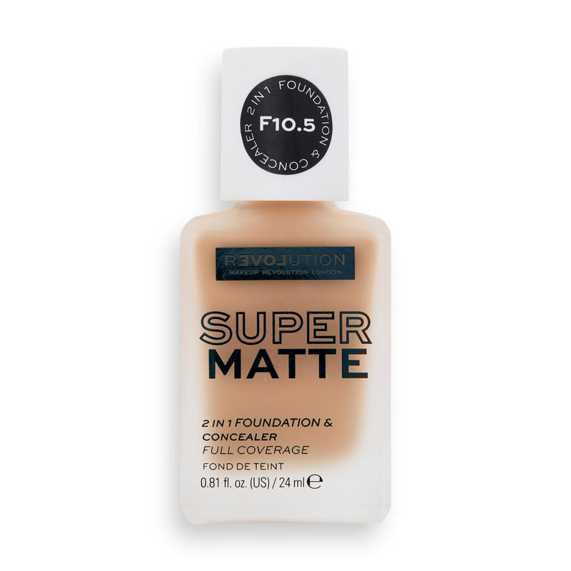 Relove Supermatte Foundation Liquid Full Coverage F10.5