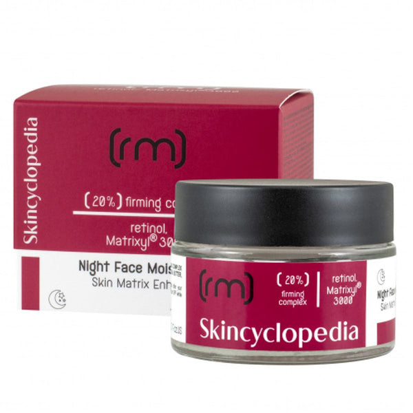 Skincyclopedia Retinol Matrixyl 3000 Face Cream, Firming Night Moisturizer, 50ml