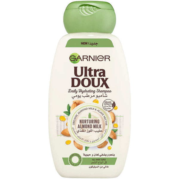 Garnier Ultra Doux Almond Milk & Agave Shampoo Nourishing Formula 200 ml