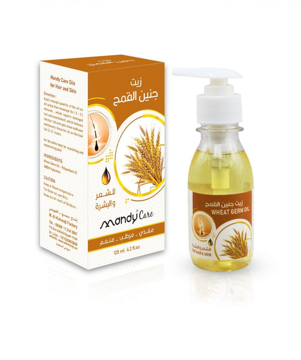 Mandy Care Wheat Germ Oil Natural Moisturizing Hair and Skin Oil