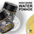 Crazy Bull Bullblaster Water Pomade Gel High-Shine Hair Styling 3.38 oz
