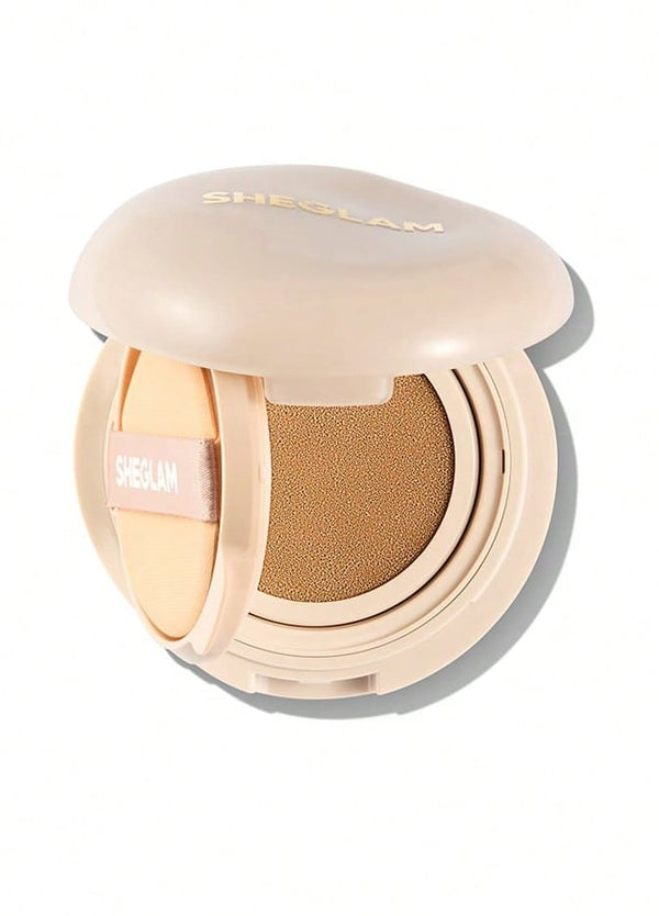 Sheglam Lock & Go Cushion Foundation Natural Finish Golden
