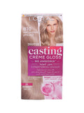 L'Oreal Paris Casting Creme Gloss Ammonia-Free Hair Color 810 Light Ash Blonde