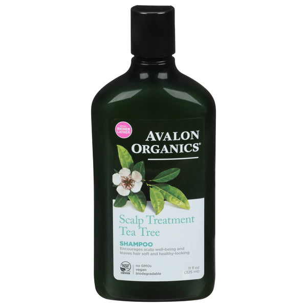 Avalon Organics Tea Tree Shampoo Liquid with Tea Tree Essential Oil 325ml