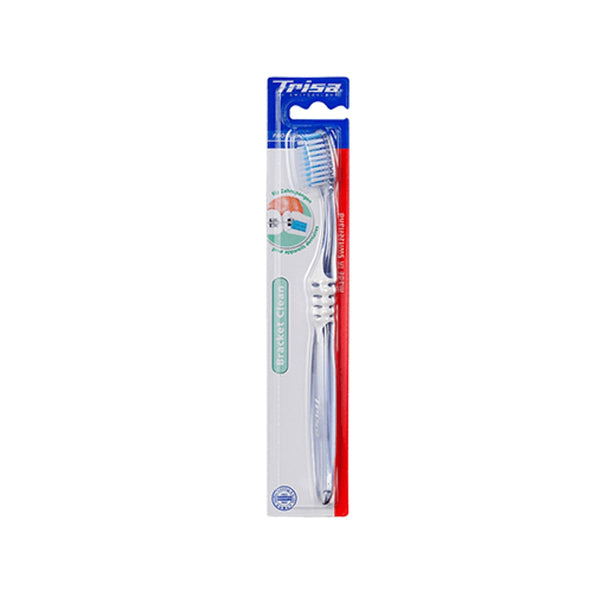 Trisa TB Professional Orthodontic Toothbrush for Braces, Compact Design