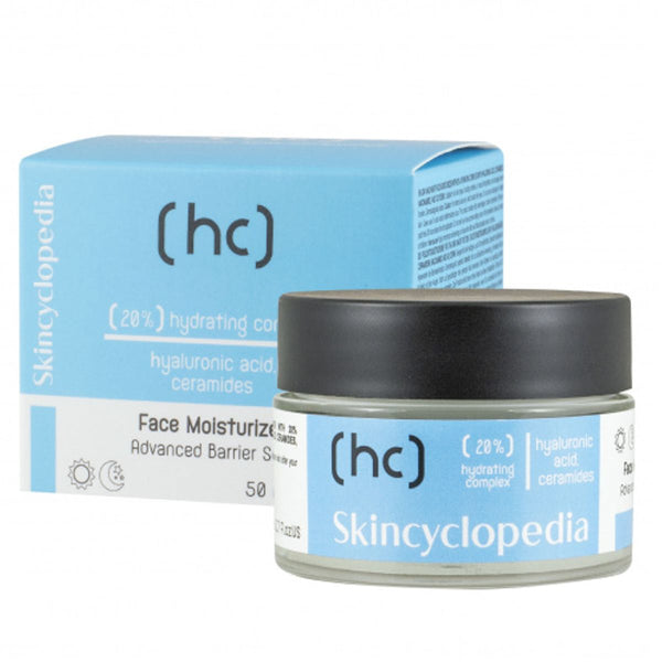 Skincyclopedia Hydrating Complex Face Moisturizer Cream, 20% Hyaluronic Acid & Ceramides, 50 ml