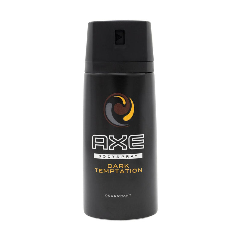 AXE Dark Temptation Deodorant Body Spray Hot Chocolate Amber Red Peppercorn 150 ml