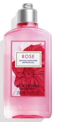 L'Occitane Rose Shower Gel Floral Fragrance 250 ml