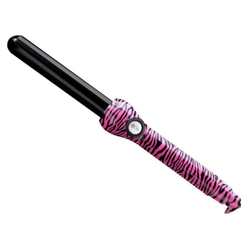 Jose Eber Pro Series 25 mm Ceramic Curling Iron Zebra Pink