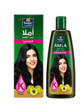 Parachute Amla Hair Oil with Keratin Nourishing Smoothing Formula 300 ml