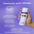 K18 Airwash Dry Shampoo Non-Aerosol Oil-Absorbing Formula 118 ml