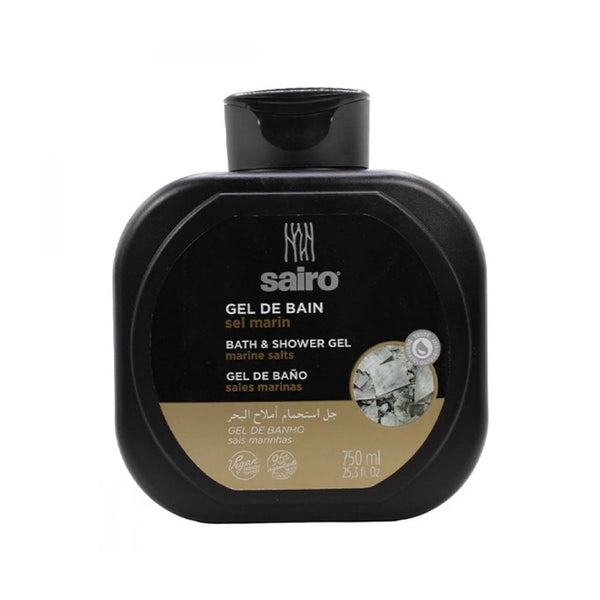 Sairo Bath & Shower Gel Marine Salts Olive Oil Aloe Vera 750 ml