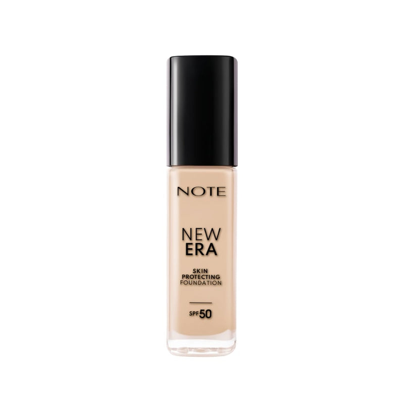 Note New Era Foundation SPF 50 Medium to High Coverage Natural Finish Soft Ivory 110