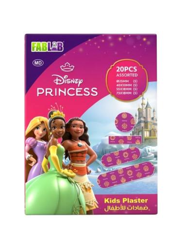 Fab Lab Princess Kids' Bandages Assorted Sizes 20 Count