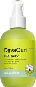 Devacurl Flexfactor Curl Protection and Retention Primer Cream, Heat Defense, Cozy Getaway Fragrance, 236 ml