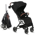 TEKNUM Travel Cabin Plus Stroller Foldable 5-Point Harness Black