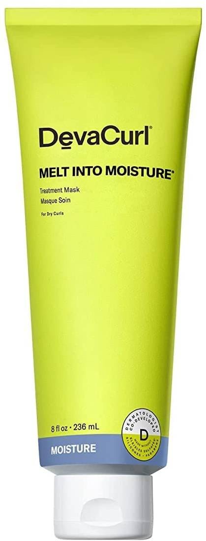 Devacurl Melt Into Moisture Hair Treatment Mask, Green Oasis, 236 ml