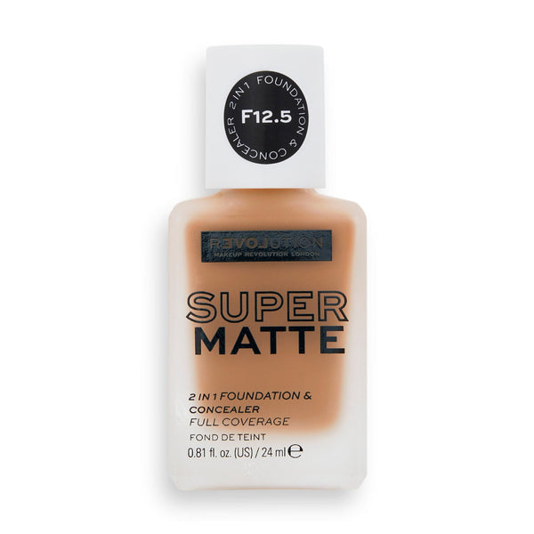 Relove Supermatte Foundation Liquid Full Coverage F12.5