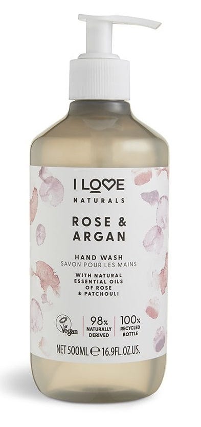 I Love Cosmetics Naturals Rose and Argan Hand Wash 500 ml