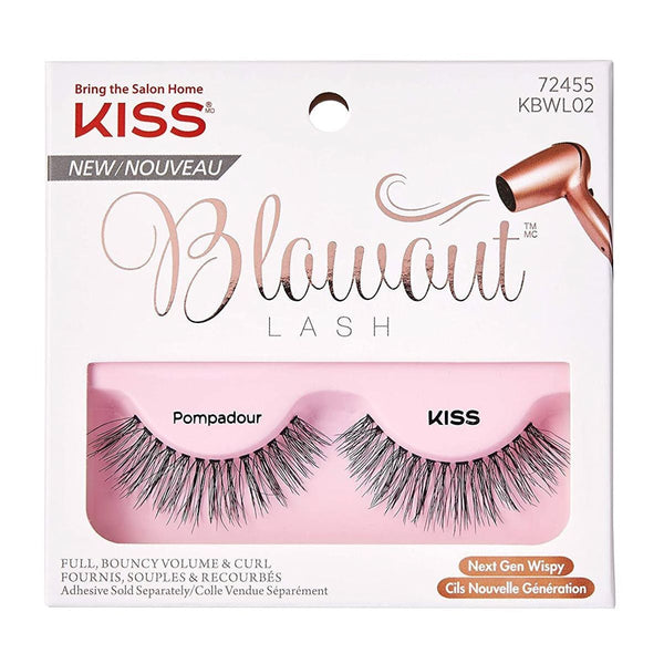 KISS Blowout Lash Pompadour Wispy Synthetic Fibers KBWL02C
