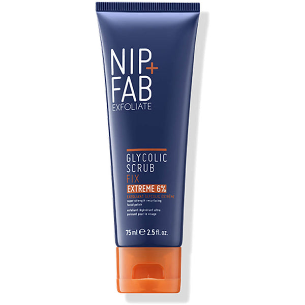 Nip + Fab Glycolic Scrub Fix Extreme Exfoliating Scrub 6% Glycolic Acid 75 ml