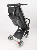 Babydream Flight Stroller Compact Reclining Travel Stroller Black