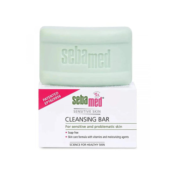 Sebamed Cleansing Bar Sensitive Skin Soap pH-Balanced Moisturizing 150 g