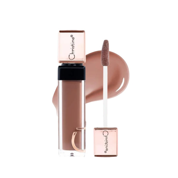 Christine Lip Gloss & Plumper Moisturizing Non-Sticky Shine 01 Latte