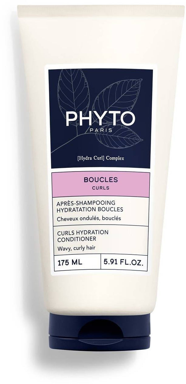 Phyto Curls Hydration Conditioner for Curly Hair, Silicone-Free, 175 ml