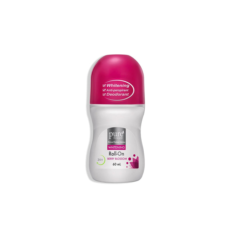 Pure Beauty Berry Roll-On Deodorant Clinical Strength Sweat Protection 60 ml
