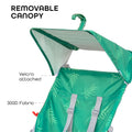 Moon Jet Ultra Light Buggy Stroller Compact Fold Printed Leaf