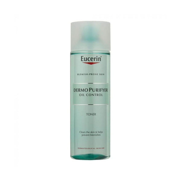 Eucerin DermoPurifyer Oil Control Toner, 2% Lactic Acid, 200 ml