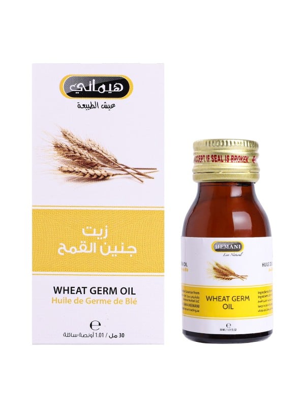 Hemani Wheat Germ Oil Facial, Hair & Body Care Oil 30ml