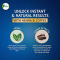 Dabur Vatika Henna Shampoo Hair Colour Liquid Dark Brown Ammonia-Free 20ml