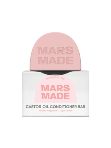 Mars Made Castor Oil Conditioner Bar Solid Conditioner Light Lemon 100g
