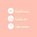 Mars Made Castor Oil Conditioner Bar Solid Conditioner Light Lemon 100g
